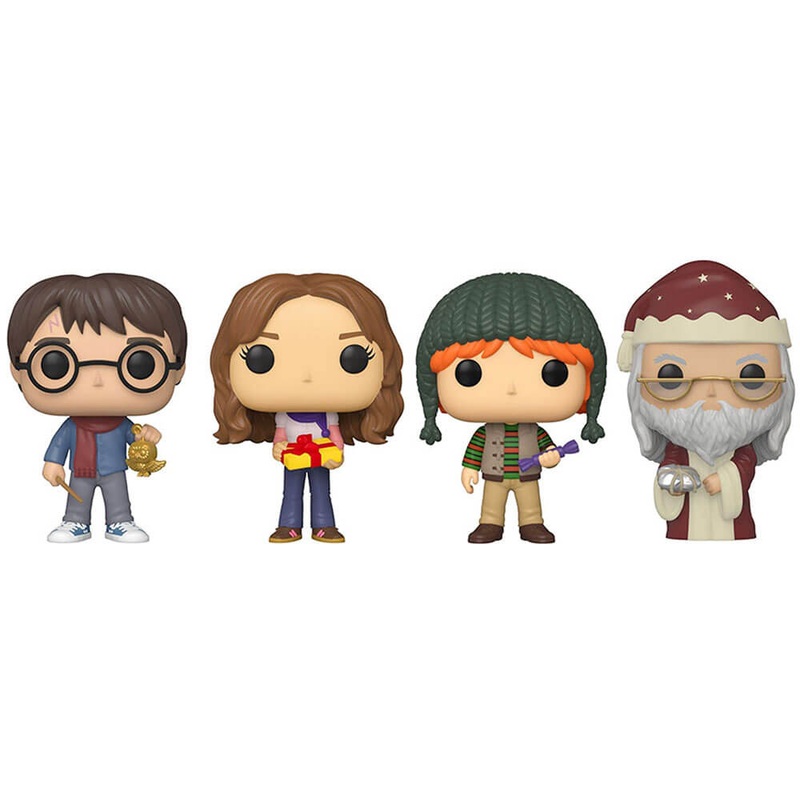Harry Potter Holiday Us Exclusive Pop! Vinyl 4 pack