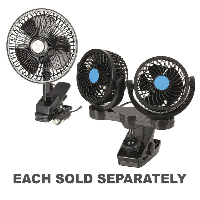 Ventilateur oscillant avec pince